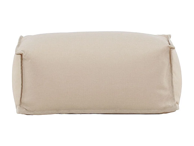 Pouf de Jardin en Tissu "Redang" 75cm Beige