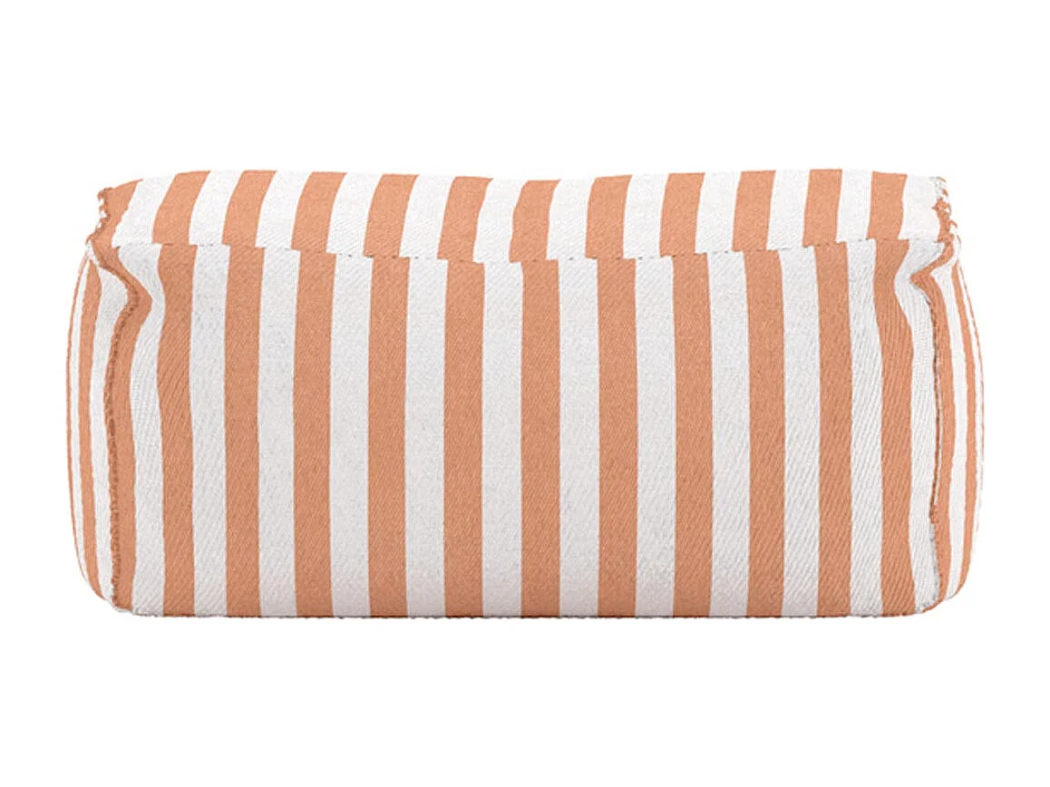 Pouf de Jardin en Tissu "Redang" 75cm Orange