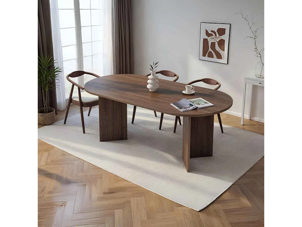 Table de repas en aggloméré Sabella
