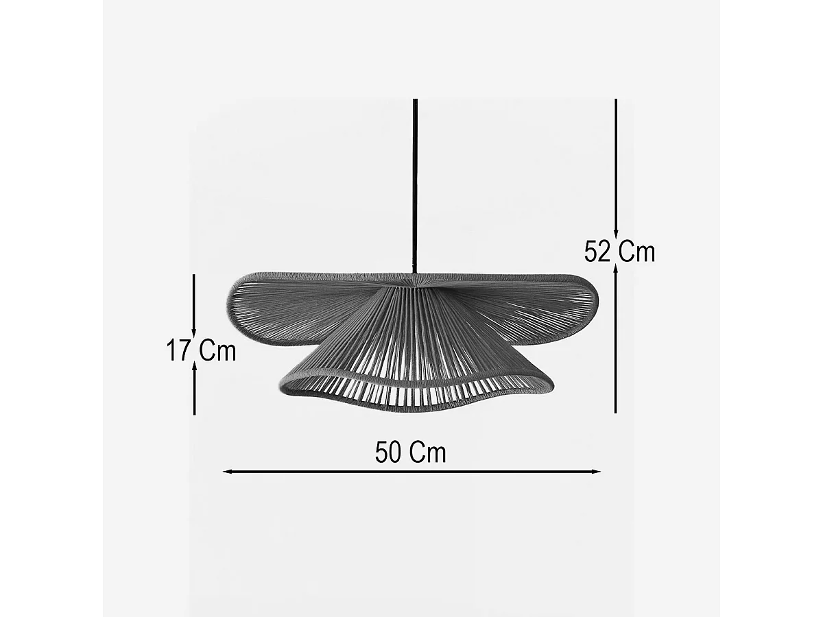 Suspension en macramé Betty