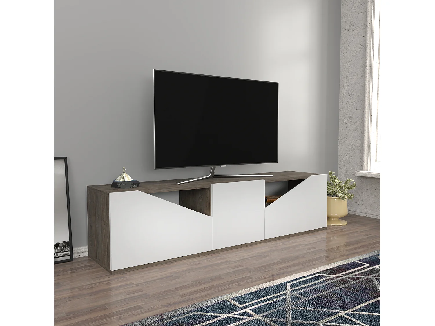 Decorotika Carson  TV Unit for TV's up to 72 inch