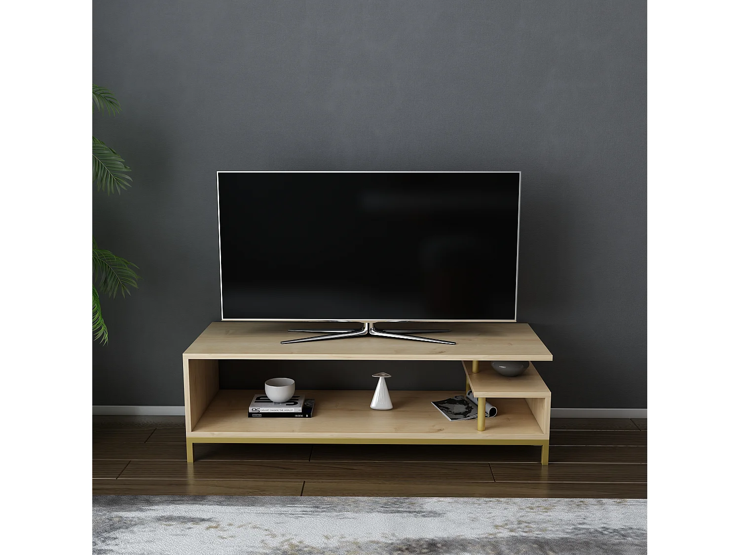 Decorotika Reilly  TV Unit for TV's up to 55 inch
