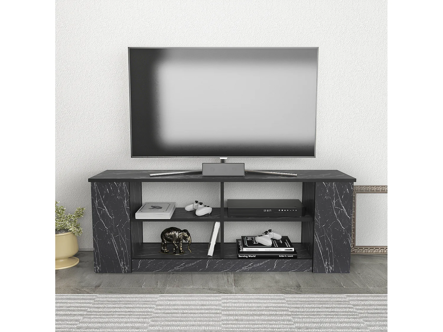 Decorotika Space TV Unit for TVs up to 55 inches