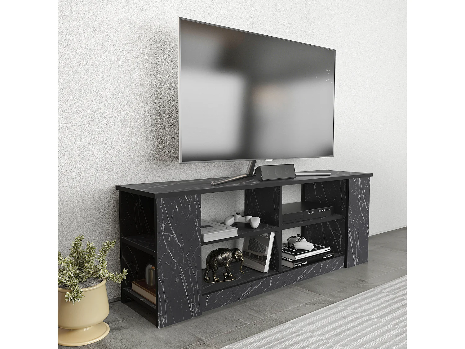Decorotika Space TV Unit for TVs up to 55 inches