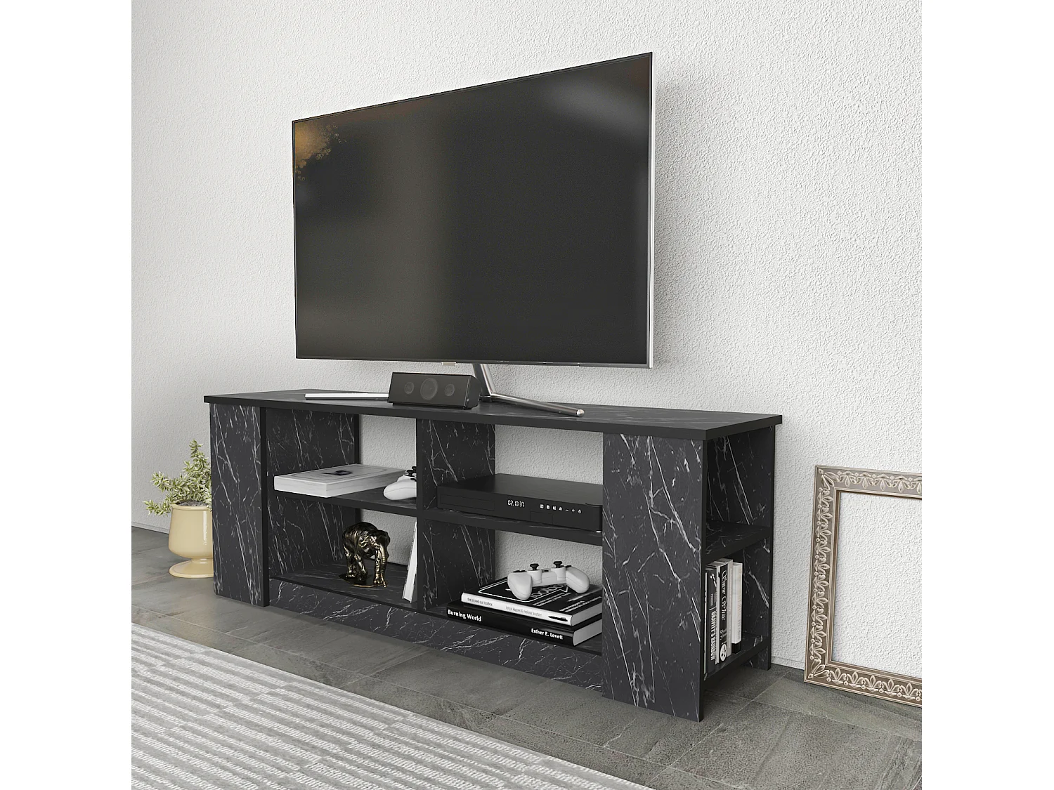 Decorotika Space TV Unit for TVs up to 55 inches