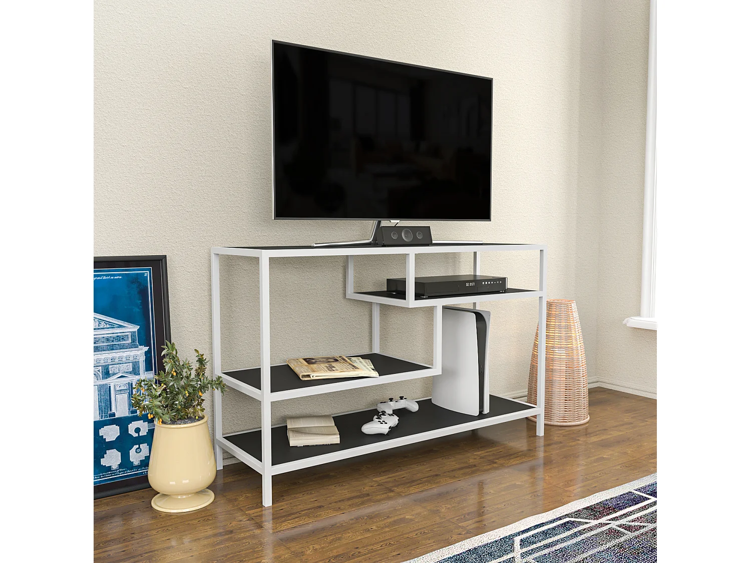 Decorotika Robins  TV Unit for TVs up to 55 inches