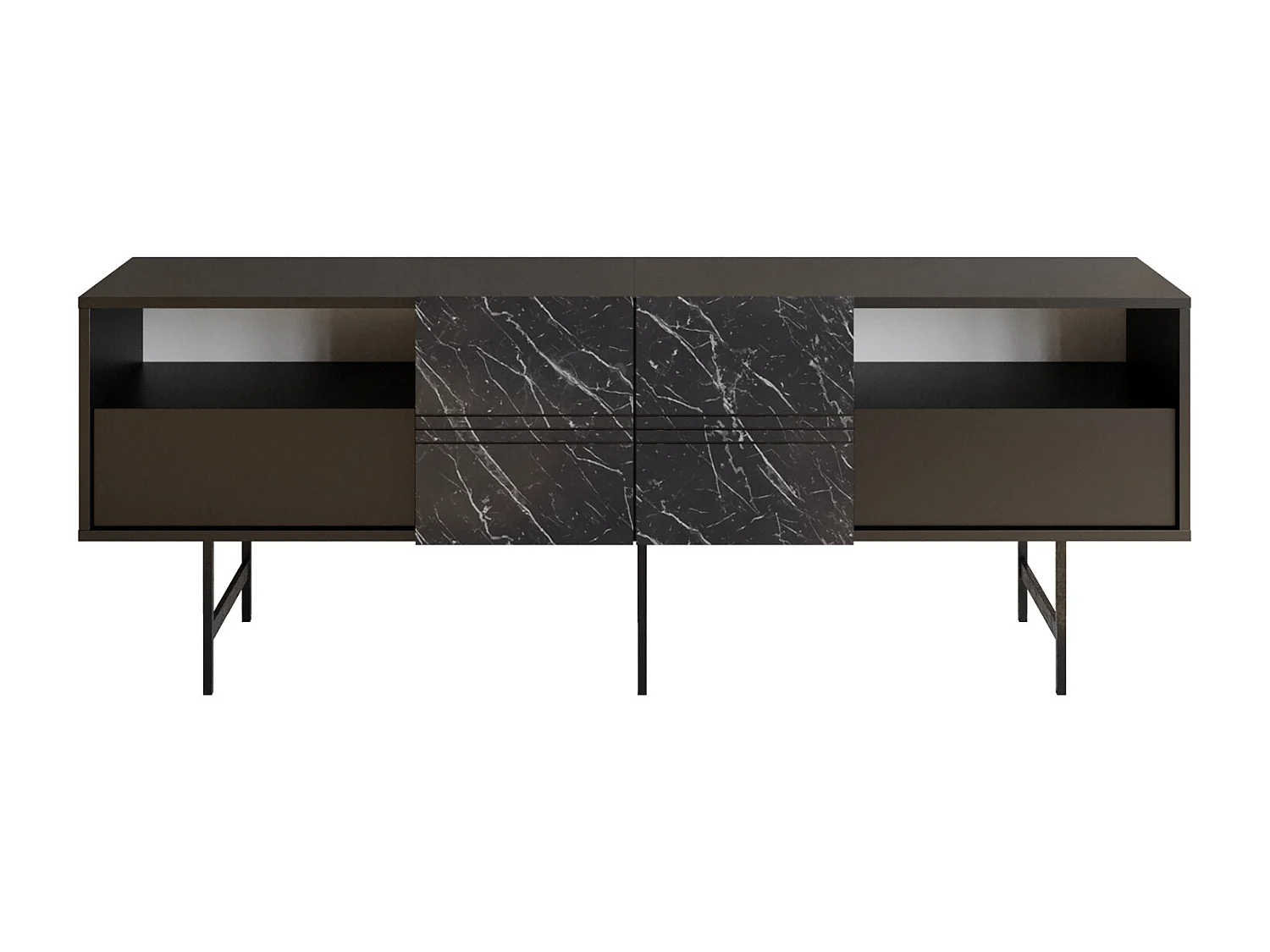Decorotika Derin Sideboard 180 cm Wide with Cabinets