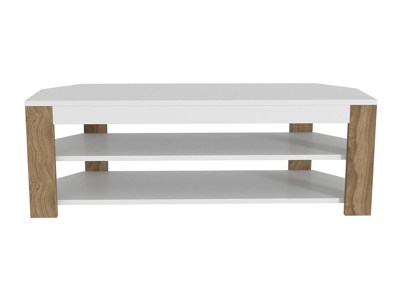 Decorotika Rita Corner TV Unit for TVs up to 43 Inches
