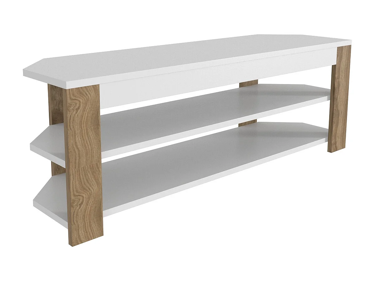 Decorotika Rita Corner TV Unit for TVs up to 43 Inches