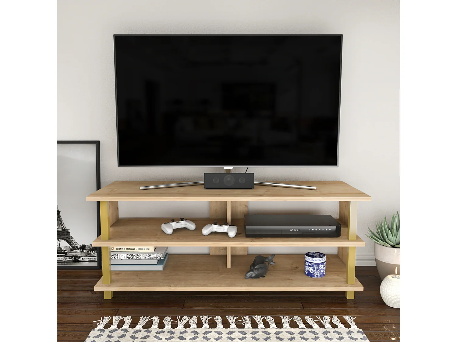 Decorotika Pueblo  TV Unit for TV's up to 55 inches
