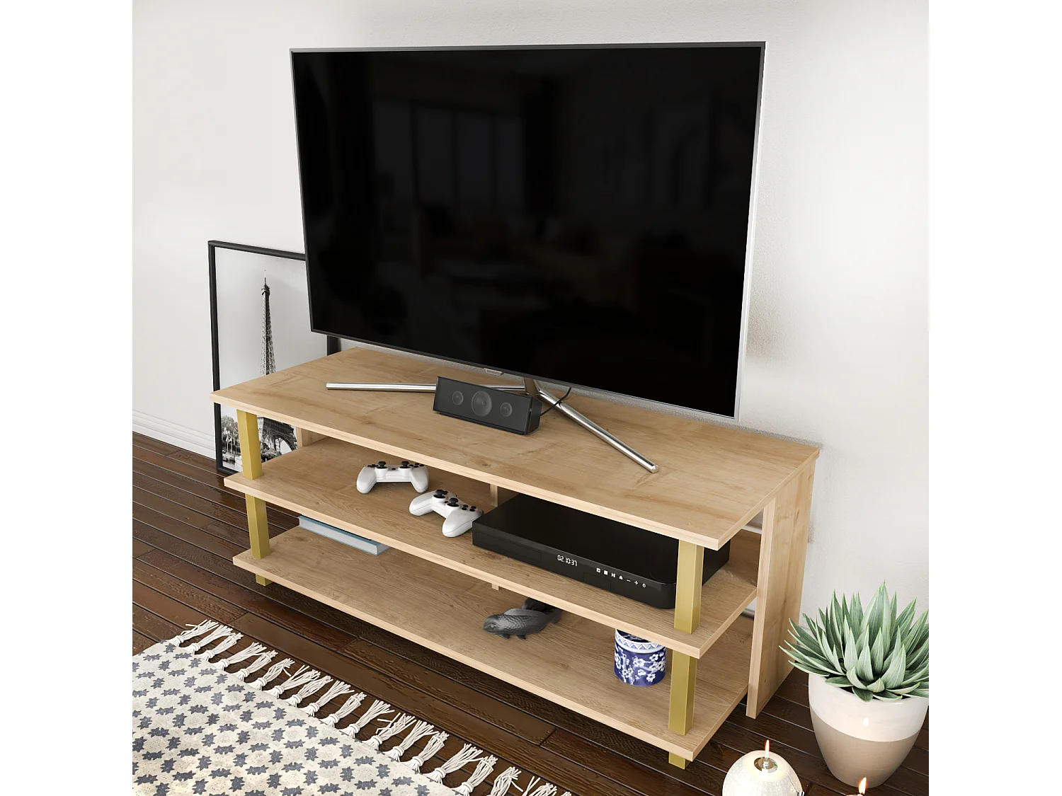 Decorotika Pueblo  TV Unit for TV's up to 55 inches