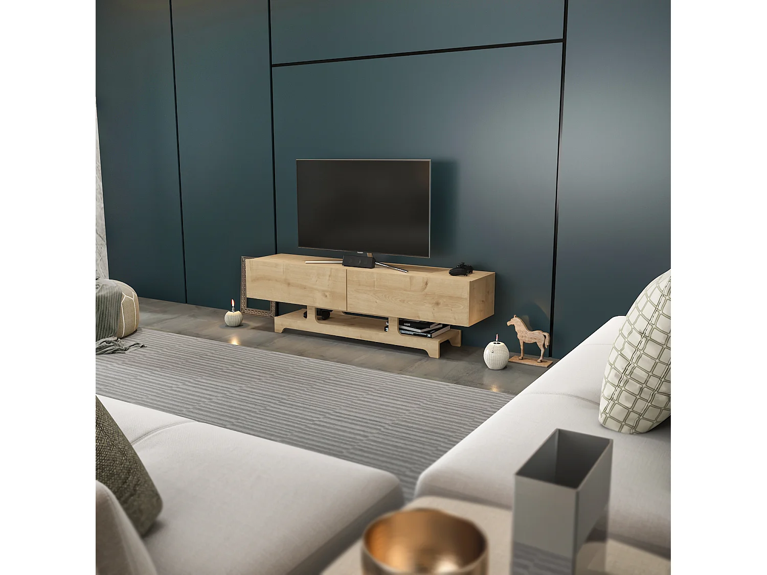 Decorotika Tera  TV Unit for TVs up to 72 inches