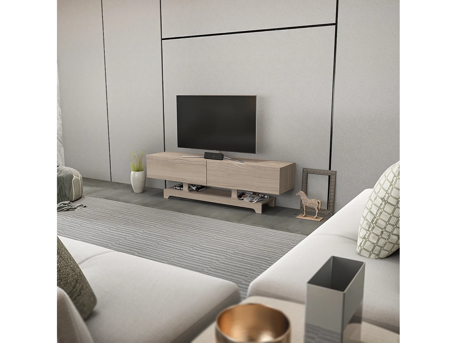 Decorotika Tera  TV Unit for TVs up to 72 inches