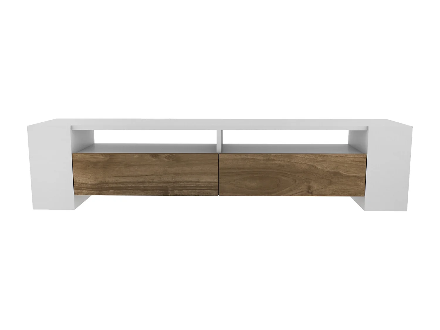Decorotika Sosruko 155 cm Modern TV Stand for TVs up to 70 inches