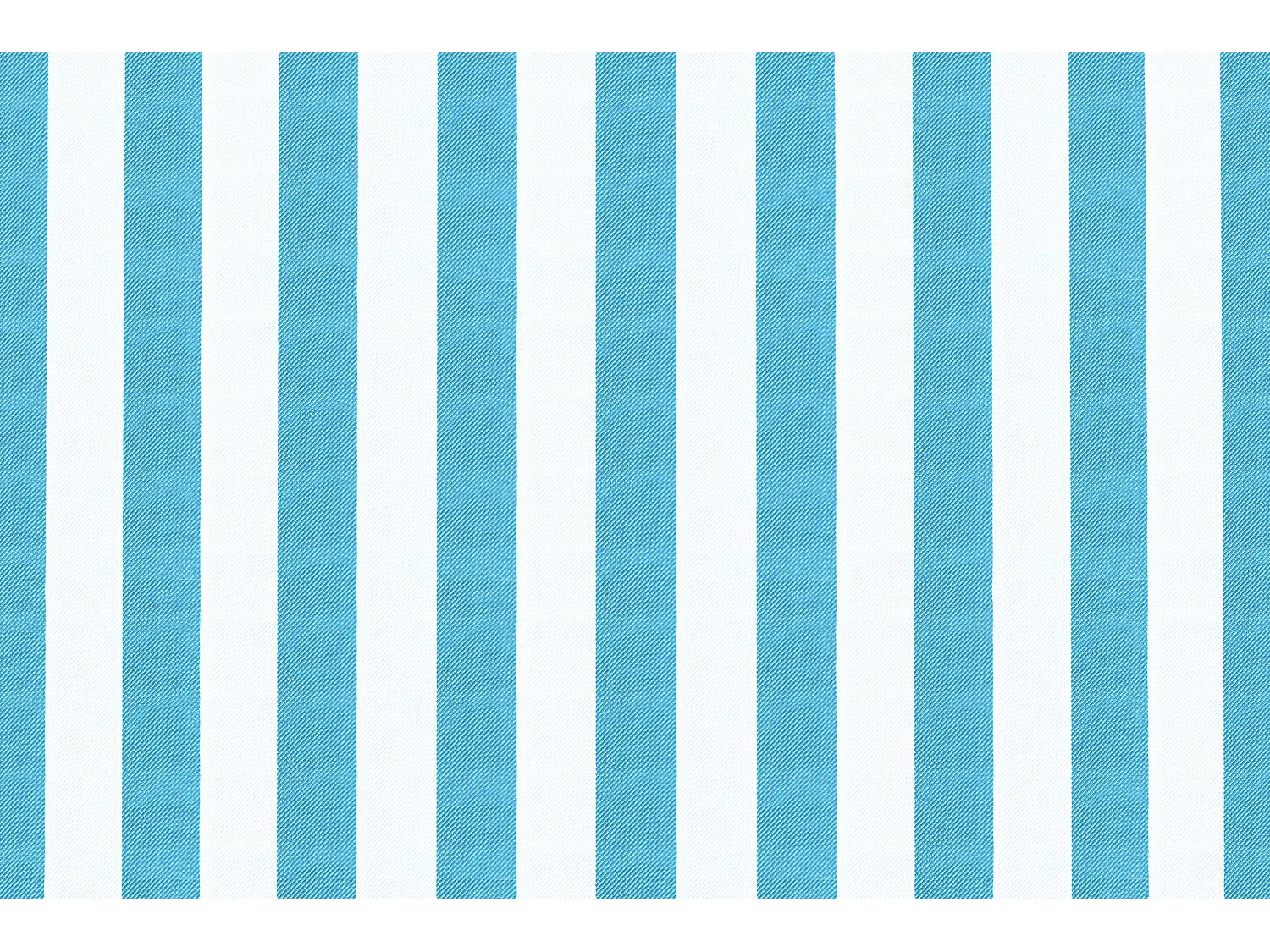 Méridienne modulable - Tissu extérieur à rayures, blanc et bleu