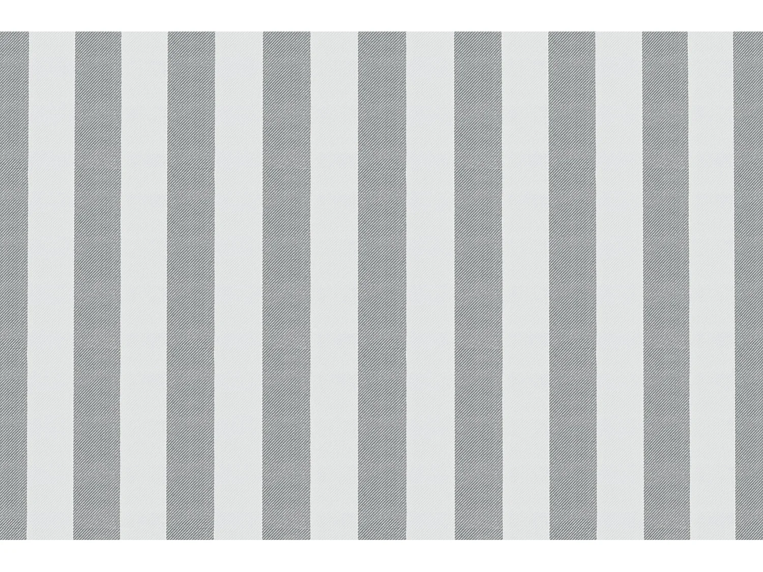 Fauteuil modulable - Tissu extérieur à rayures, blanc et gris