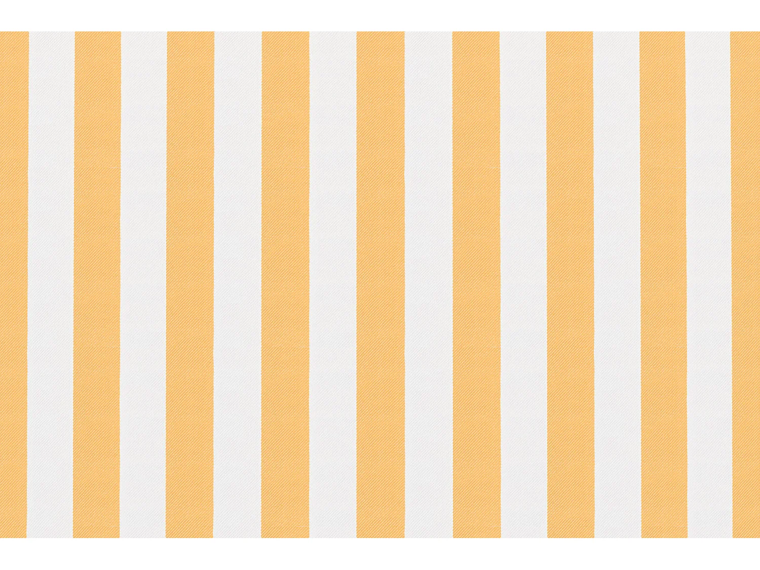 Méridienne modulable - Tissu extérieur à rayures, blanc et jaune