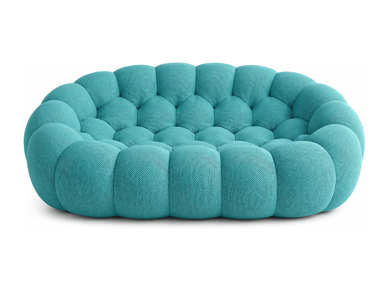 Coco Living Canapé Cocoon Double 2 places - bleu caraïbe