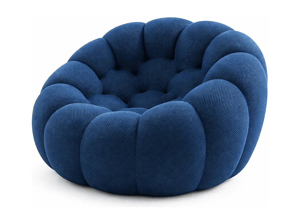 Coco Living Fauteuil Cocoon 1 place - bleu minuit