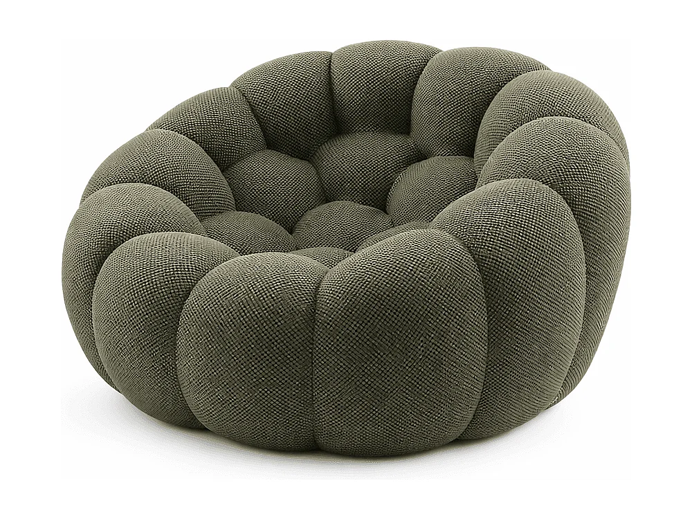 Coco Living Fauteuil Cocoon 1 place - gris taupe
