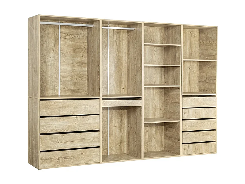 Kit dressing " Opéra " modulable - 4 éléments - Beige
