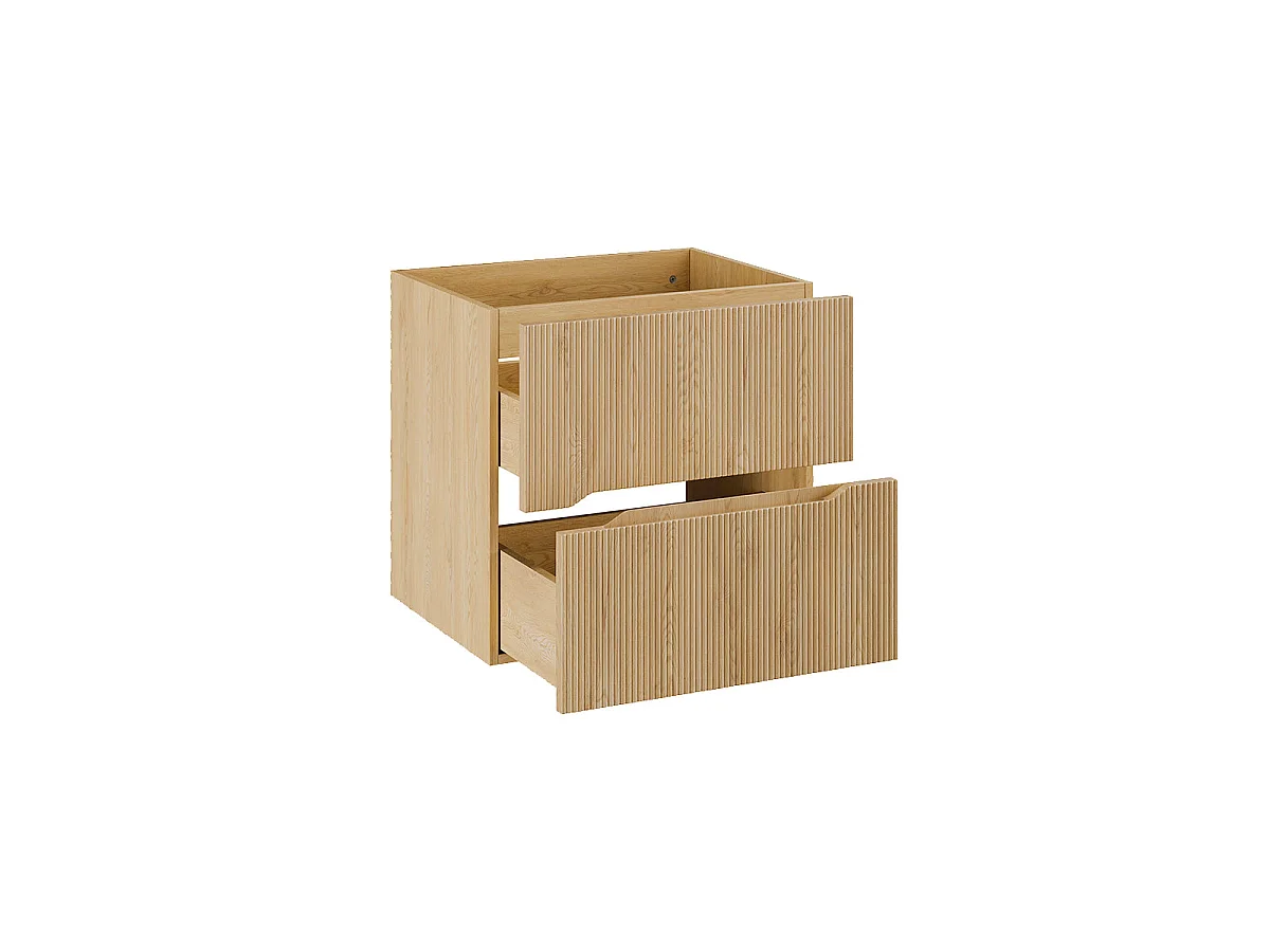 Isaline Wood 120 cm dobbelt håndvask