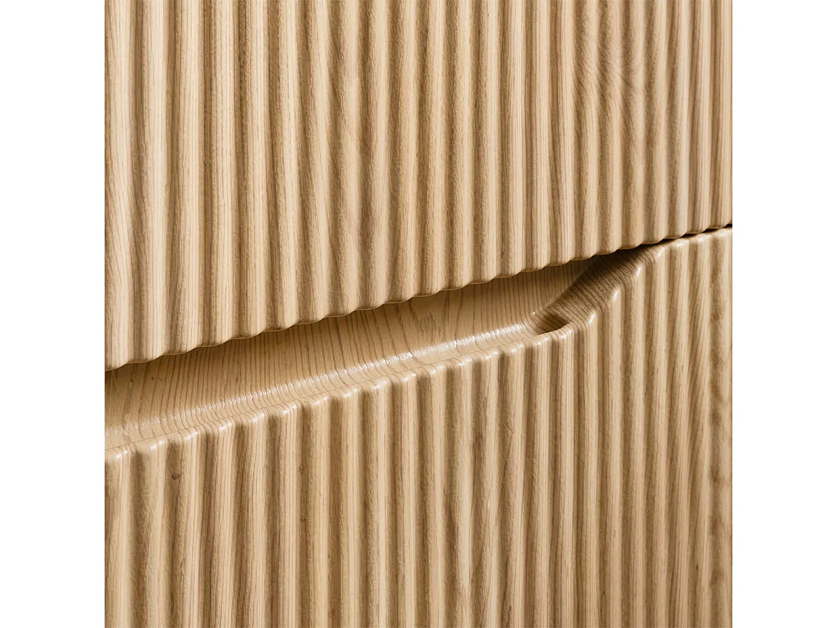 Isaline Wood 120 cm dobbelt håndvask