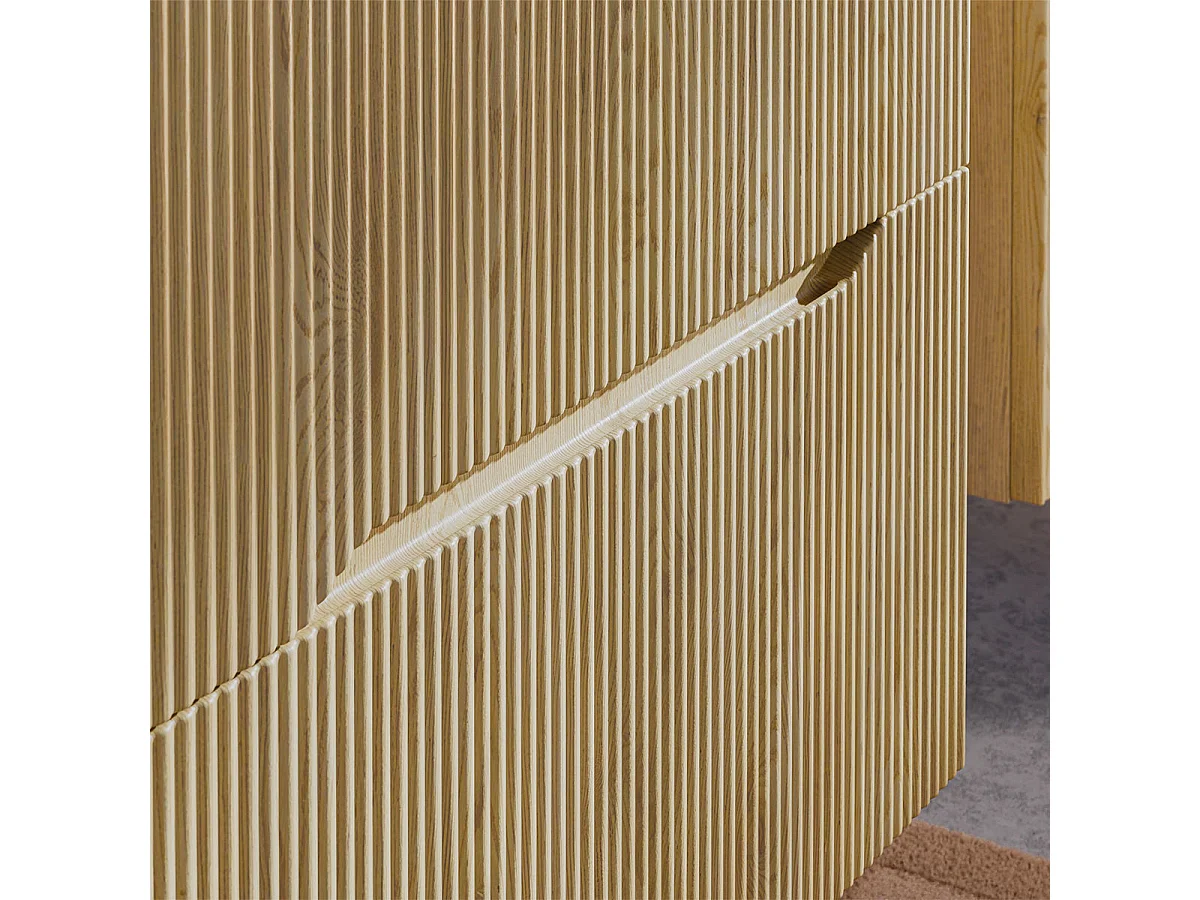 Isaline Wood 120 cm dobbelt håndvask