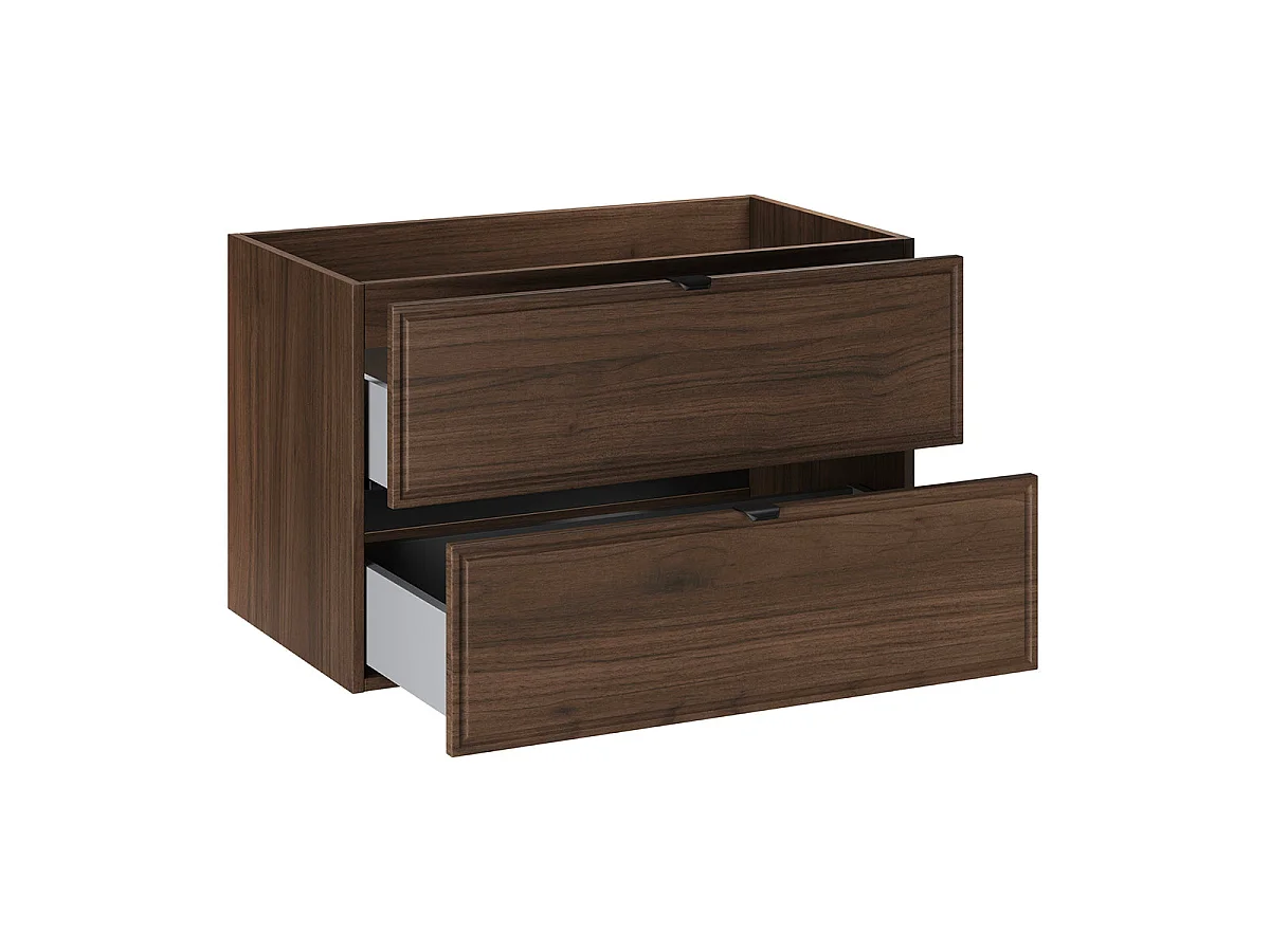 Mueble lavabo 80cm Elias Madera oscura