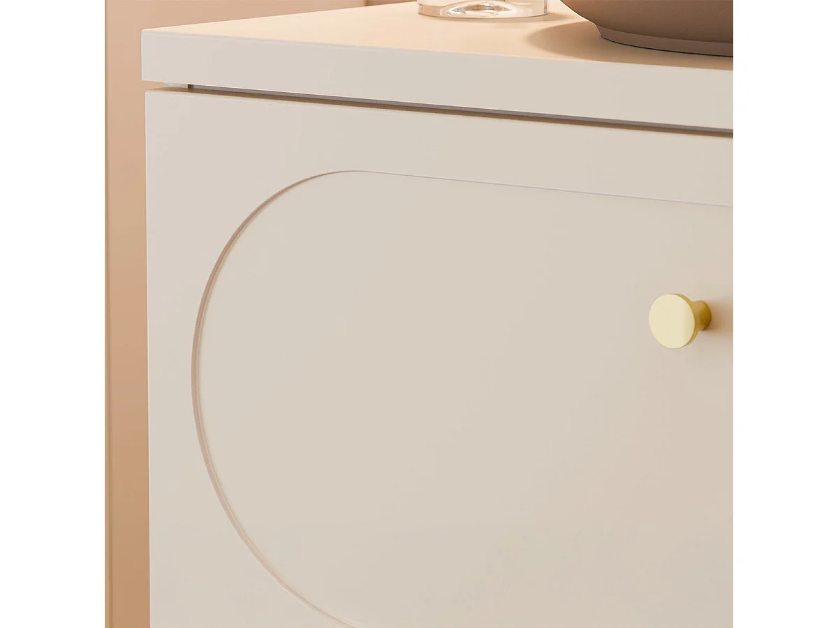 FR ensemble salle de bain Donna Sand 60 cm avec meuble, plan de toilette et vasque à poser Wiki