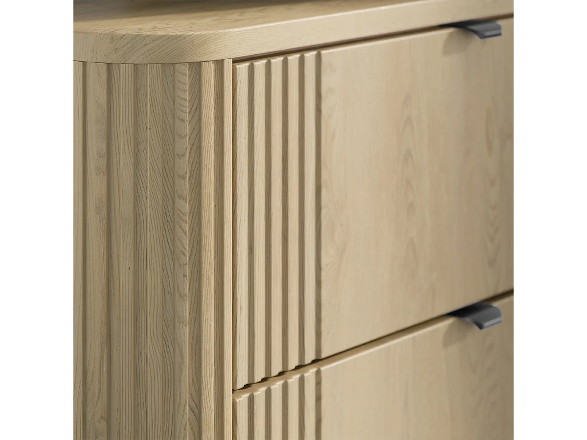 Meuble simple vasque 80cm Mila Bois