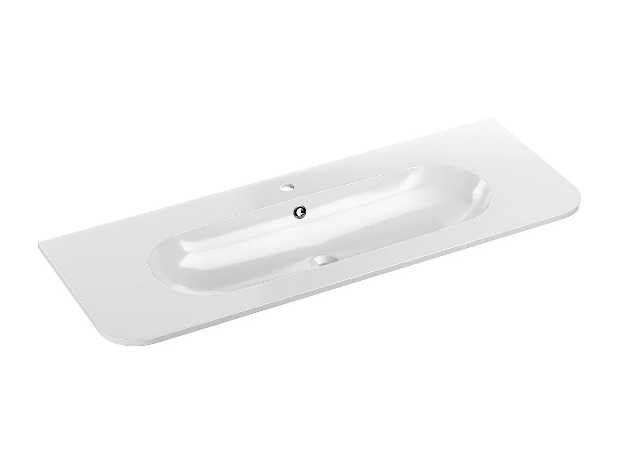 Mobile bagno con lavabo Mila rovere chiaro 120cm