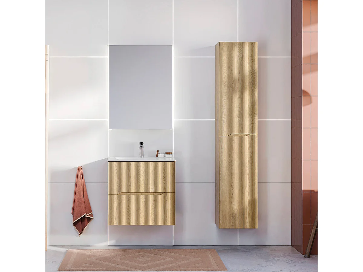 Einzelwaschtisch 60cm Isaline Holz