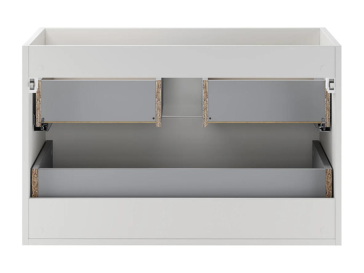 Einzelwaschtisch 80cm Oria Weiß matt