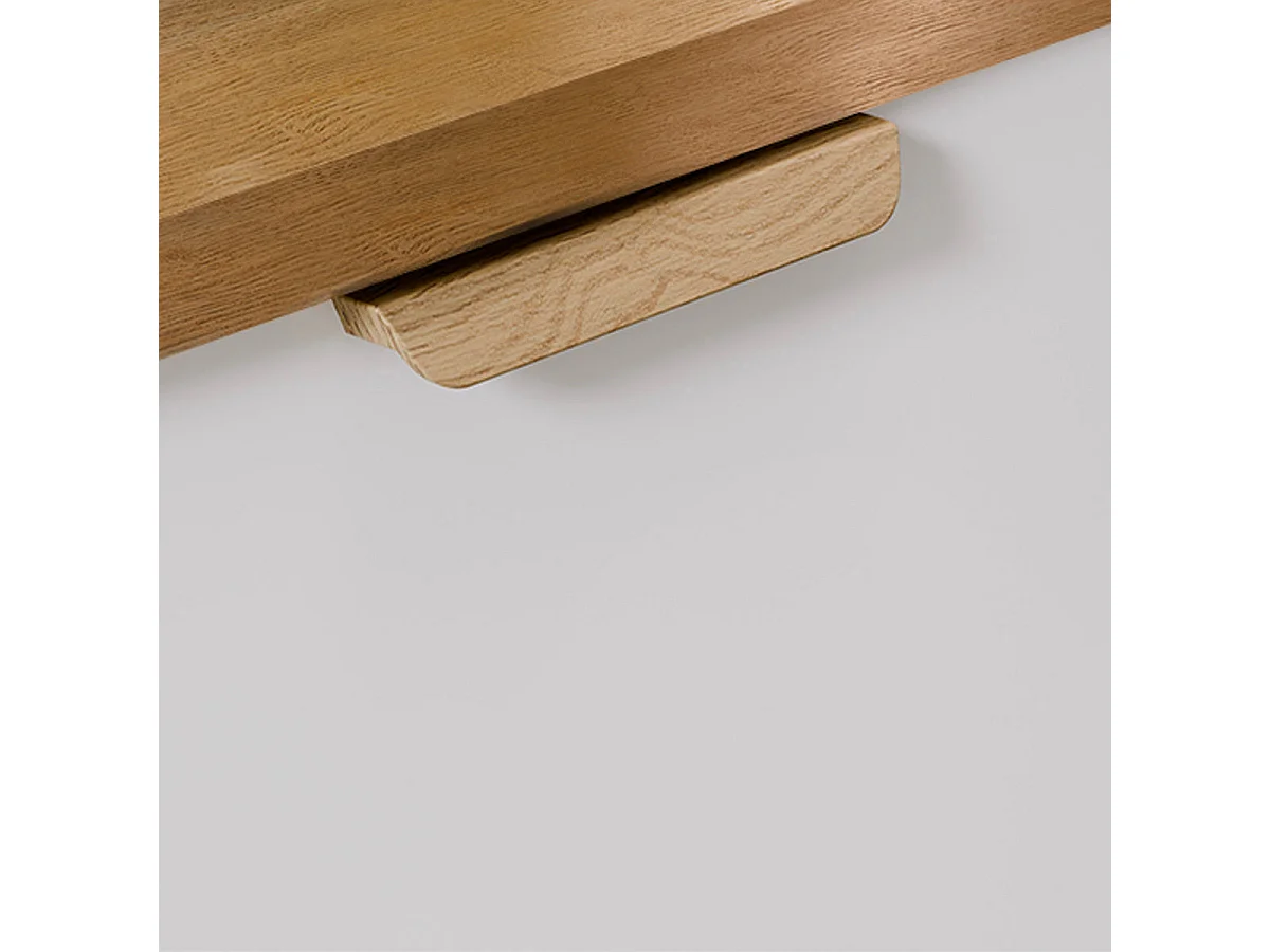 Meuble simple vasque 60cm Oria Blanc mat