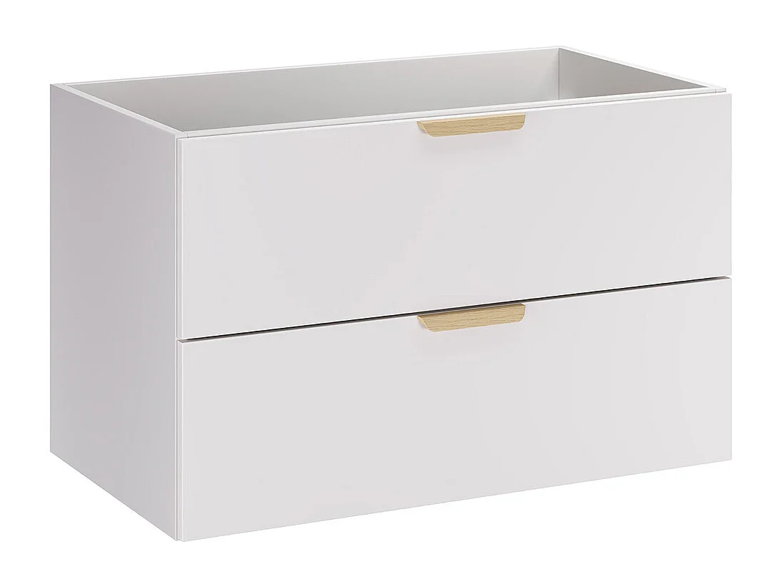 Oria 80cm mat hvid underskab
