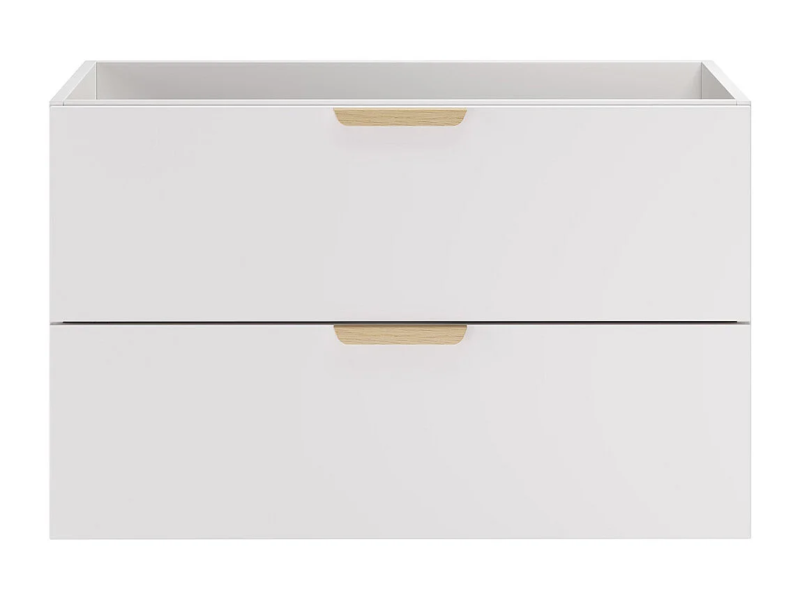 Oria 80cm mat hvid underskab