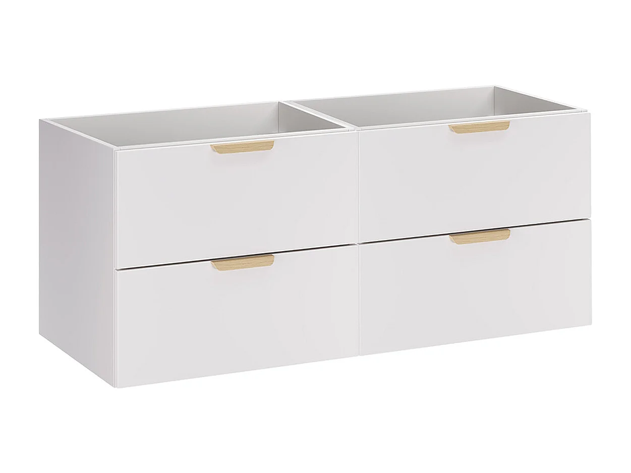 Oria 120cm mat hvid underskab