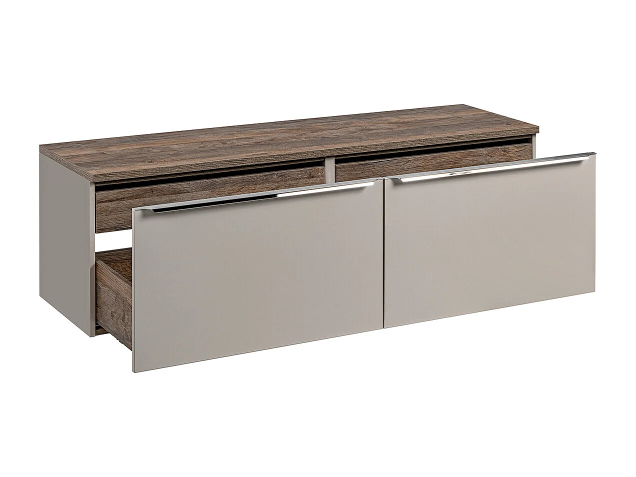 Meuble sous-vasque 160cm Éros Taupe