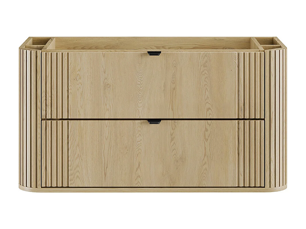 Meuble sous-vasque 100cm plan de toilette Mila Bois