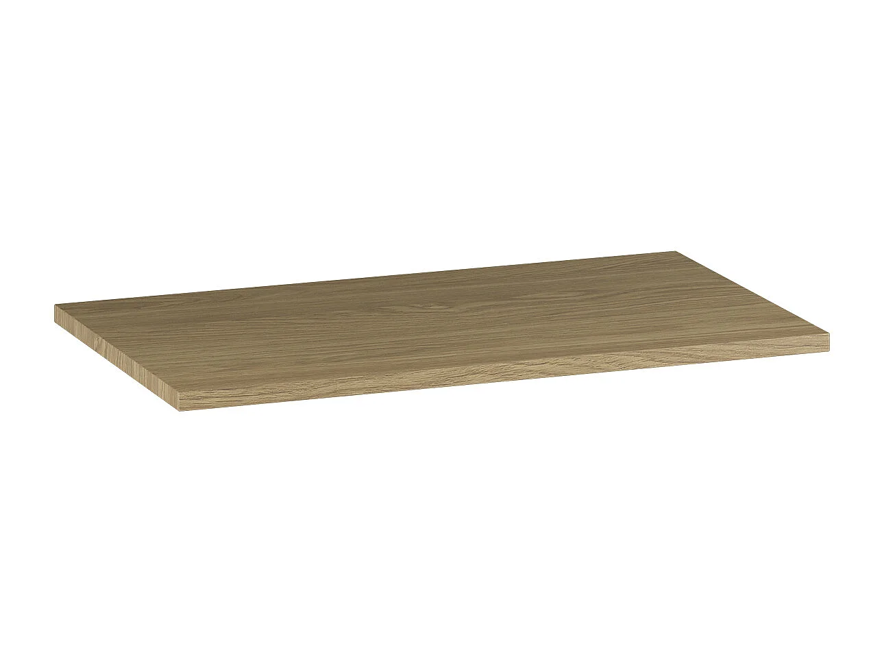 Meuble sous-vasque 80cm plan de toilette Astrid Cachemire et bois