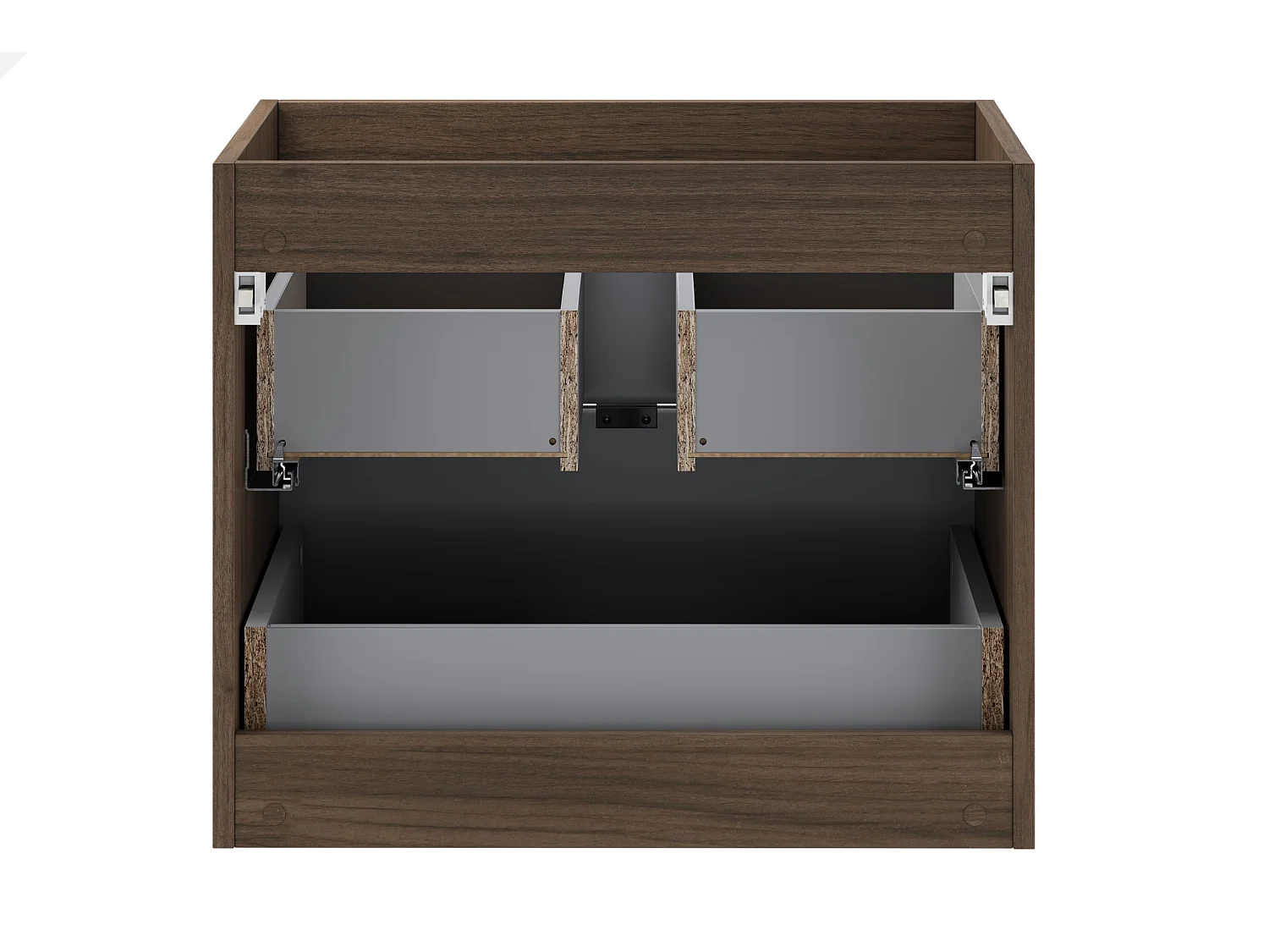 Vanity unit 60cm Elias Dark wood