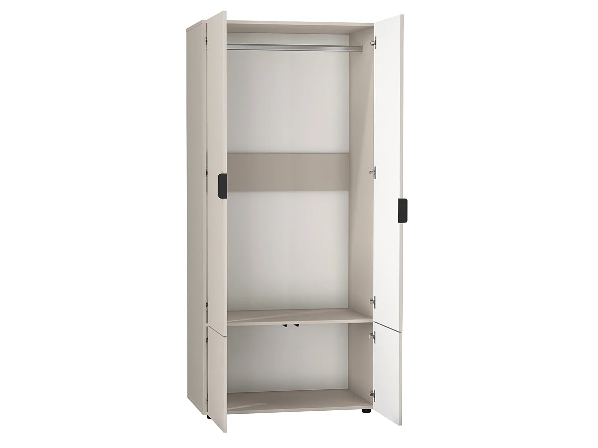 Armoire 4 portes Soly Cachemire