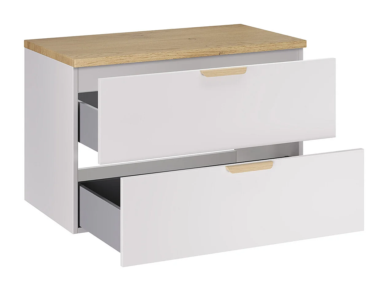 Oria 80 cm underskab Hvid mat