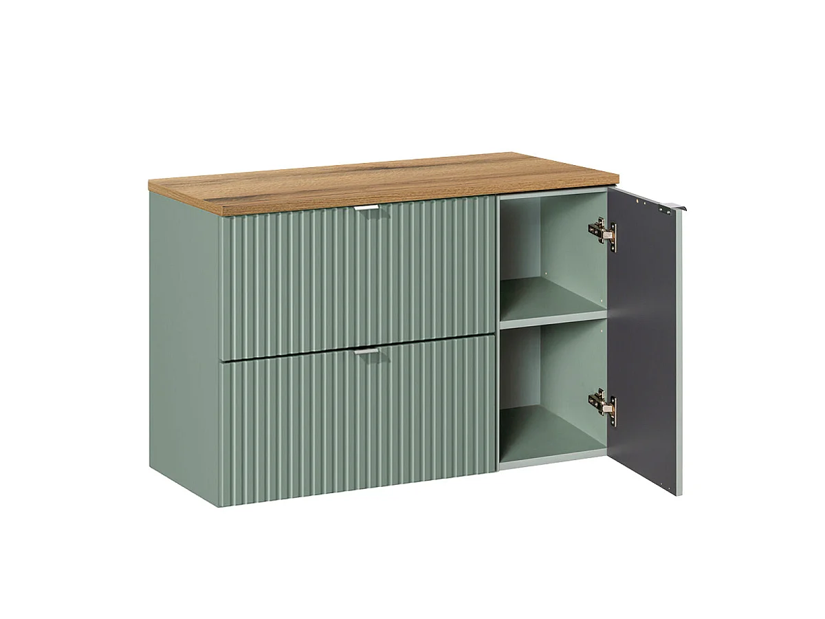 Under basin unit 90cm Jade Green