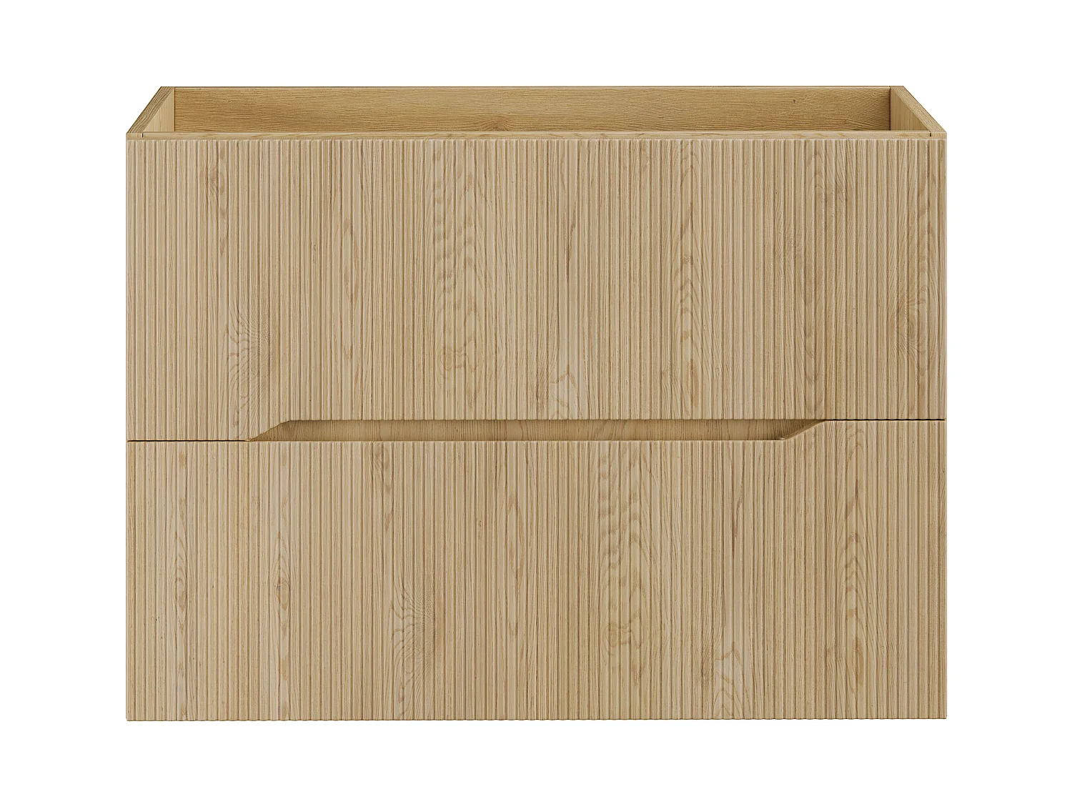 Meuble sous vasque Nordic Cremona 80 cm 2 tiroirs