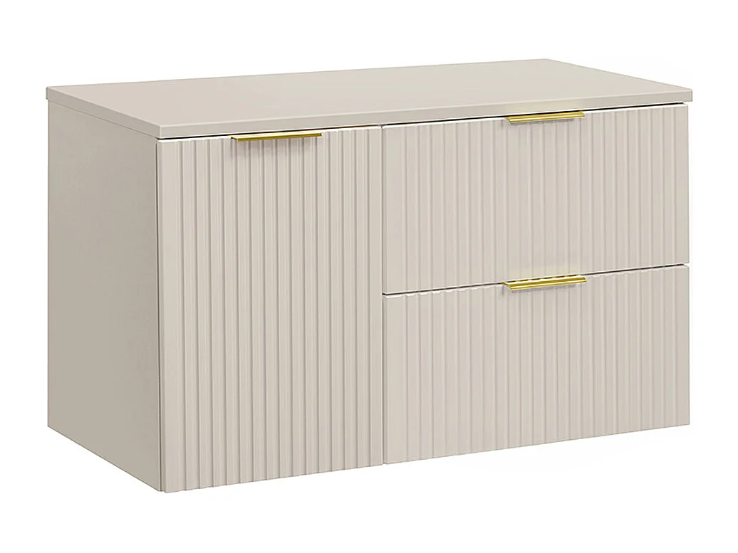 Mobile bagno senza lavabo Adriel cachemire 100cm