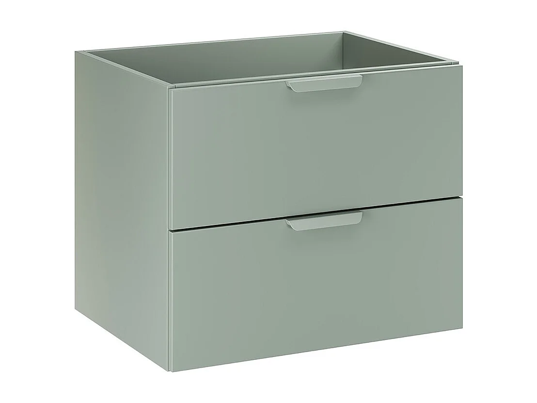 Meuble sous-vasque 60cm Oria Vert mat