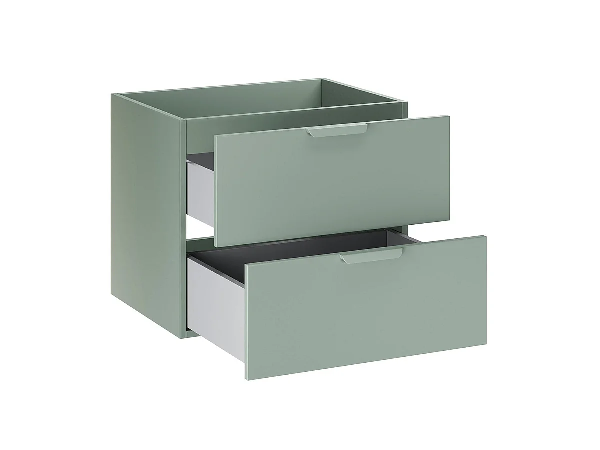 Waschtischunterschrank 60cm Oria Mattgrün