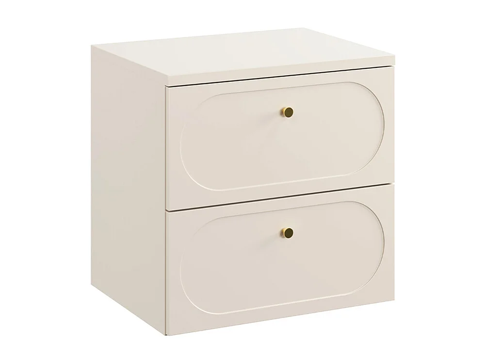 Tvättställsskåp 60cm Sanae tvättställsskiva Sand beige